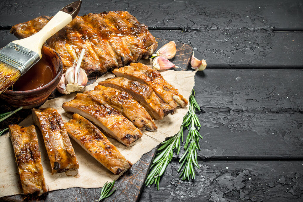 Honing spareribs 321